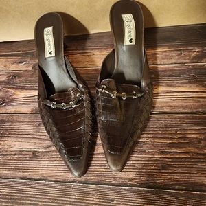 Brighton leather heels